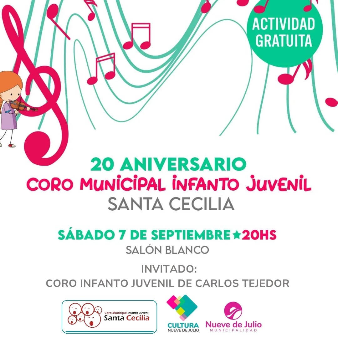Municipalidad 9 de Julio | EL CORO MUNICIPAL INFANTO JUVENIL “SANTA ...