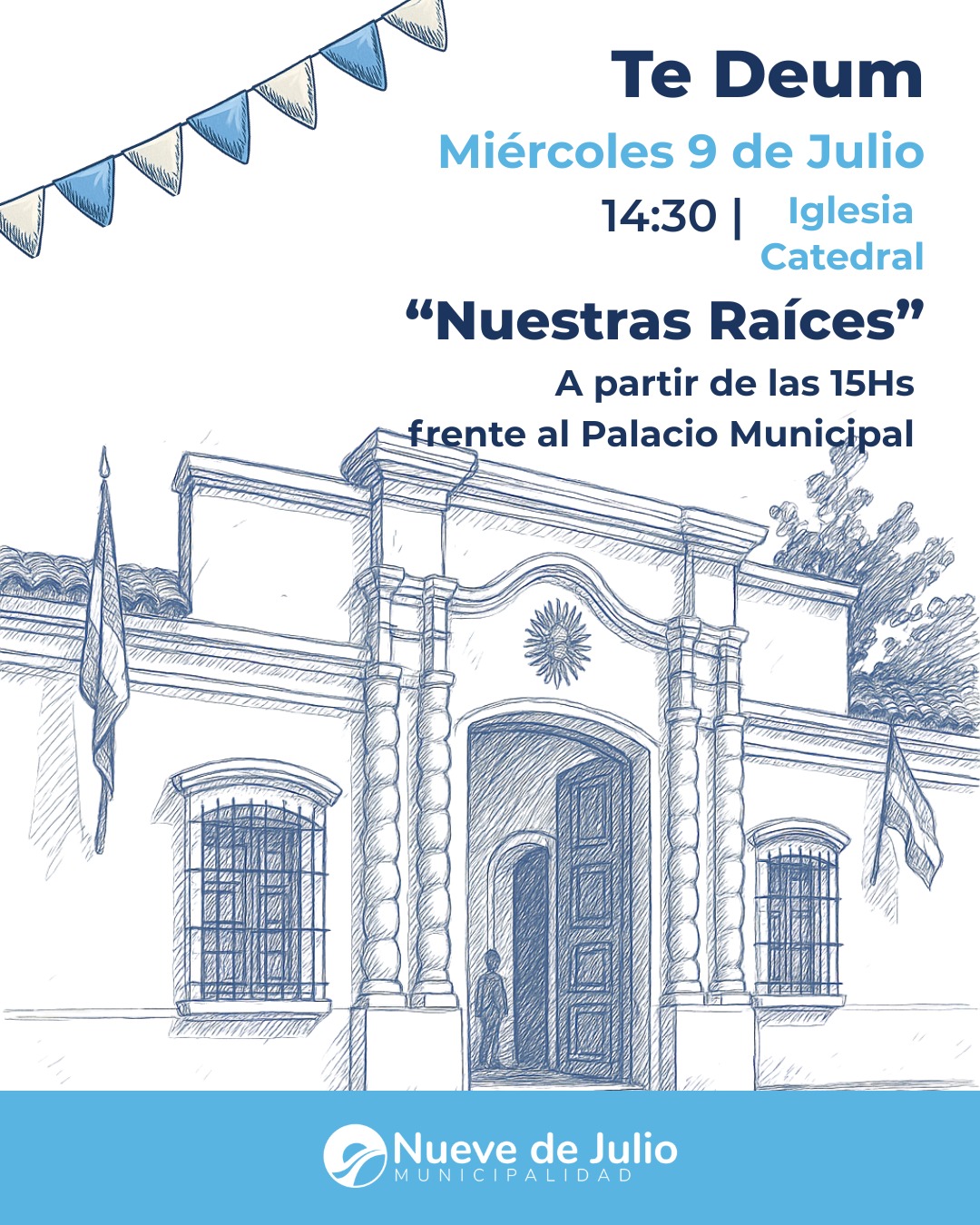 Municipalidad 9 de Julio | SE CONOCE EL CRONOGRAMA DE ACTOS OFICIALES