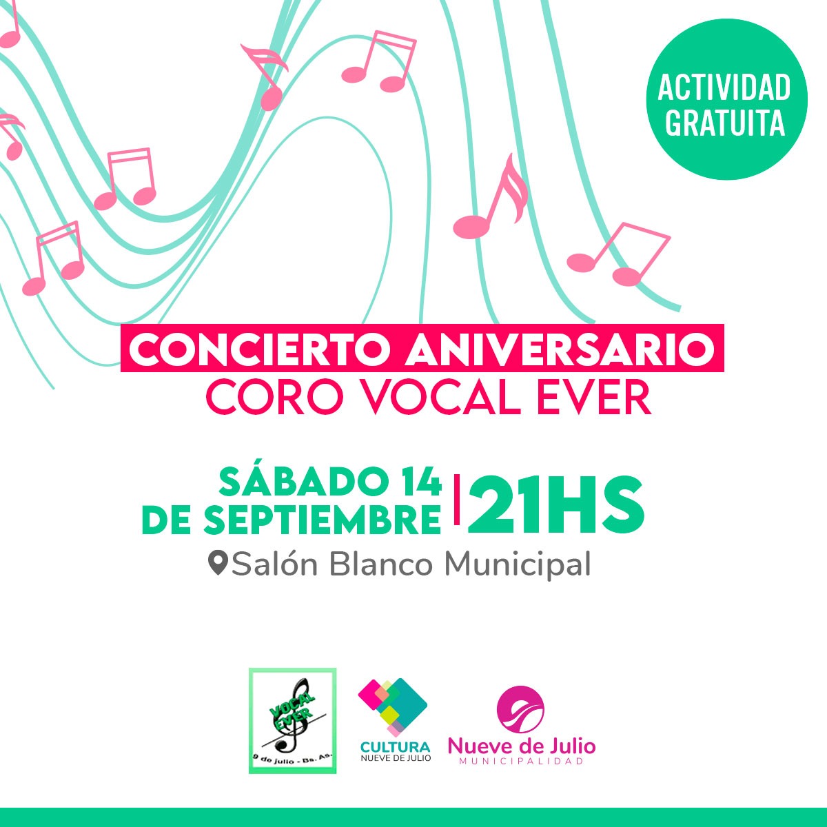 Municipalidad 9 de Julio | VOCAL EVER CELEBRA SU ANIVERSARIO CON UN ...